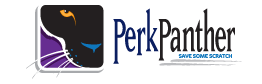 Perk Panther logo, partner of Luxe Custom Co, expert food trailer builders crafting custom food trailers and concession trailers for sale.